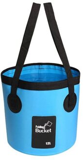 12L/20L Vissen Emmer Opvouwbare Emmer Zak Outdoor Handig Reizen Outdoor Water Opbergtas Vissen Opbergtas Draagtas C20