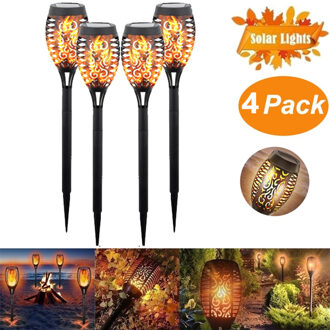 12LED Solar Tuin Licht Flikkerende Led Landschap Licht IP65 Waterdicht Gazon Lamp Path Verlichting Solar Outdoor Licht roos