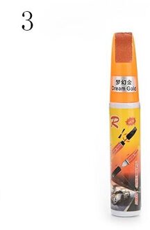 12ml Auto Kleuren Fix Jas Verf Touch Up Clear Pen Scratch Repair Remover Gereedschap carros Exterieur Automobiel Accessoires gouden
