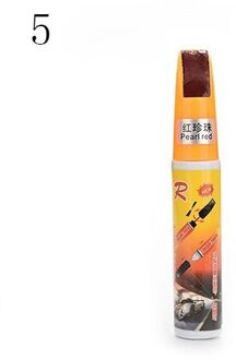 12ml Auto Kleuren Fix Jas Verf Touch Up Clear Pen Scratch Repair Remover Gereedschap carros Exterieur Automobiel Accessoires Rood