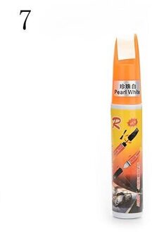 12ml Auto Kleuren Fix Jas Verf Touch Up Clear Pen Scratch Repair Remover Gereedschap carros Exterieur Automobiel Accessoires wit