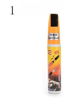 12ml Auto Kleuren Fix Jas Verf Touch Up Clear Pen Scratch Repair Remover Gereedschap carros Exterieur Automobiel Accessoires zwart