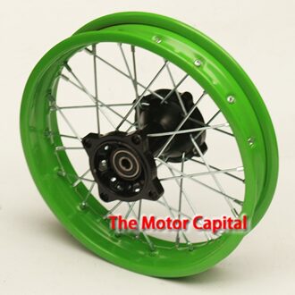 12mm alxe hole14inch Achter Velgen Aluminium Disc Plaat Wiel Rims1.85x14 "inch voor Chinese crossmotor pit bike wheel onderdelen