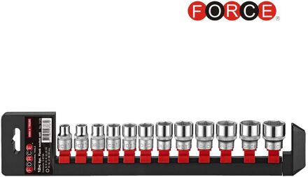 12pc 3/8"DR.12pt. Flank socket set 31289