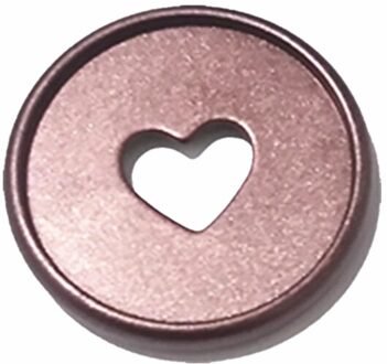 12Pcs 35Mm Frosted Binding Ring Binding Gesp Plastic Losbladige Spoel 360 Graden Opvouwbare Plastic Disc Gesp Bruin