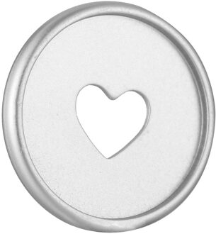 12Pcs 35Mm Frosted Binding Ring Binding Gesp Plastic Losbladige Spoel 360 Graden Opvouwbare Plastic Disc Gesp zilverachtig