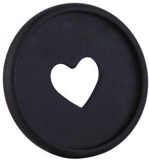 12Pcs 35Mm Frosted Binding Ring Binding Gesp Plastic Losbladige Spoel 360 Graden Opvouwbare Plastic Disc Gesp zwart