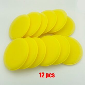 12Pcs/6Pcs Wassende Poolse Wax Foam Sponge Applicator Pads Voor Clean Auto 'S In Voorraad 12stk
