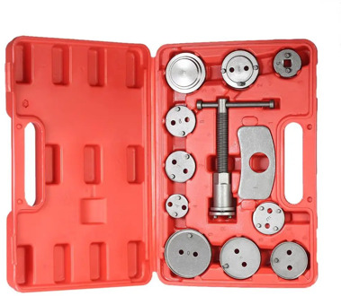 12pcs Auto Universal Disc Brake Caliper Car Wind Back Pad Piston Compressor Automobile Garage Repair Tool Kit
