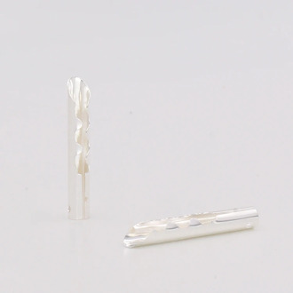 12pcs B413S Silver plated Bronze Copper Audio BFA Z-Type 4mm Banana Plug Speaker Cable Connector