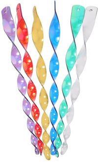 12Pcs Bird Repellent Staven Reflecterende Schrikken Staven Opknoping Vogel Afstotend zoals getoond