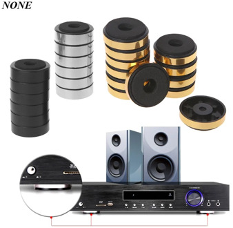 12Pcs/Set Bookshelf Speakers Shock Absorption Damping For Audio Stereo Speakers Amplifier Feet Pad