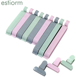12pcs/set Plastic Snack Sealing Clip, Food Fresh Keeping Bag Clips - Household Small/Large Bag Sealing Clip for Food Storage