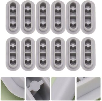 12Pcs Toiletbril Pakking Toiletbril Demping Pad Toiletbril Bumper Voor Thuis