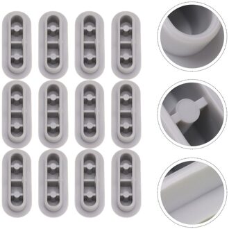 12Pcs Toiletbril Pakking Toiletbril Demping Pad Toiletbril Bumper Voor Thuis
