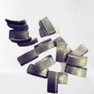 12Pcs Turbo Diamant Beton Segment Core Boor Lassen Diamant Snijgereedschap Segment Voor Beton Marmer