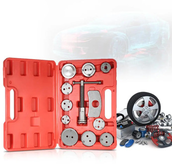 12Pcs Universal Car Disc Brake Caliper Pad Piston Compressor Repair Tool Set