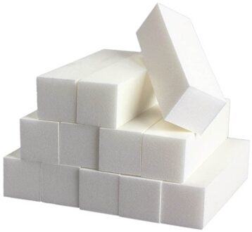 12Pcs Wit Buffer Schuurblok Files Grit Manicure Nail Art Tips Tool 88