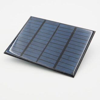 12V 1.5W 125mA Zonnepaneel Polysilicium Diy Acculader Kleine Mini Solar Batterij Kabel Dc Interface Speelgoed Solar licht 12V 1.5W met kabel