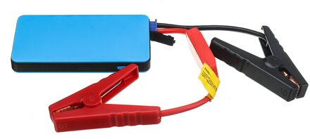 12V 12000mah Auto Jump Starter Draagbare Auto Starter Power Bank Auto Motor Emergency Battery Charger Power Booster Acculader Blauw