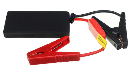 12V 12000mah Auto Jump Starter Draagbare Auto Starter Power Bank Auto Motor Emergency Battery Charger Power Booster Acculader Zwart