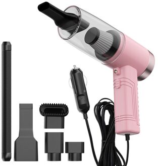 12V 120W Handheld Stofzuiger Nat Droog Draagbare Mini Stofzuiger Met Aromatherapie En Led Licht Voor Thuis/Auto zwart