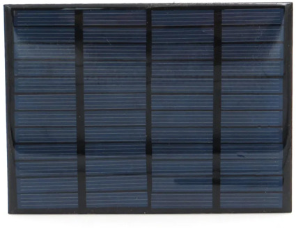 12V 125mA 1.5W Solar panel Mini Solar Battery Cell Phone Charger Portable DIY Epoxy Polycrystalline Silicon Solar Cell