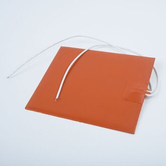 12V 12W Siliconen Verwarming Mat Flexibele Waterdichte Voor Printer Bed Elektrische Pad