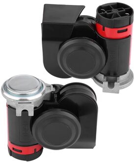 12V 139DB waterdichte Luid Elektronische Slak Ultra Compact Dual Air Horn Fit voor auto voertuig motorcycle yacht boot SUV bike bussen
