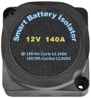 12V 140Amp Spanning Gevoelige Relais Dubbele Batterij Automatische Opladen Relais Dual Smart Battery Isolator