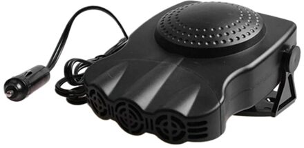 12V 150W Auto Voertuig Koelventilator Warme Kachel Voorruit Voorruitverluchting Ontdooier 2 In 1 Draagbare Auto van Heater zwart