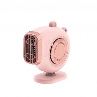 12V 150W Warm Koud Dual Gebruik Auto Dashboard Type Voorruit Fan Heater Voorruitverluchting Roze