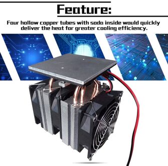 12V 240W Peltier Chip Halfgeleider Koeling Plaat Koelkast Grote Assisted Computer Koelplaat