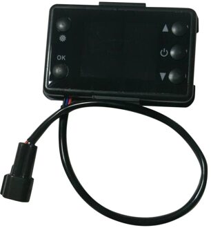 12V/24V 3/5KW Lcd Monitor Parking Heater Schakelaar Auto Verwarming Apparaat Controller Universele Voor Auto track Air Heater Not afgelegen controle