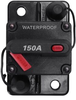 12V/24V Auto Marine Audio Zekeringhouder 150A Handmatige Reset Stroomonderbreker