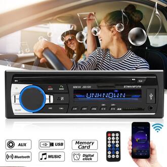 12V 24V Auto Radio Bluetooth 1 Din Car Stereo Speler Telefoon AUX-IN MP3 Fm Usb Radio Afstandsbediening voor Telefoon Car Audio Elektronica