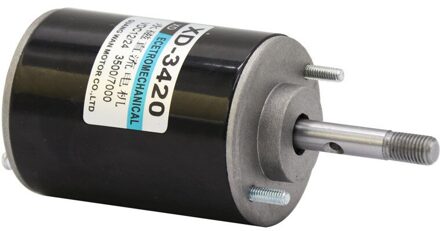 12V/24V Dc Permanente Magneet Hoge Snelheid Motor Vooruit En Achteruit Speed Regelende Motor 30W Pure koperen Spoel Verstelbare Motor 24V7000rpm