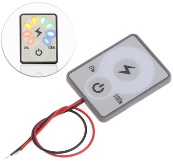 12V 24V LCD Auto Zuur Lood Lithium Batterij Capaciteit Indicator Tester Power Meter