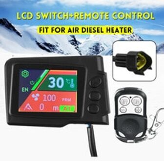 12V/24V Lcd Schakelaar Air Diesel Heater Auto Handmatige Modus Monitor Parking Duurzaam