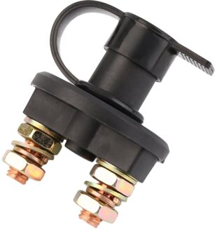 12V/24V Universele Auto Auto Vrachtwagen Boot Batterij Isolator Disconnect Cut Off Power Kill Switch Waterdichte Schakelaar
