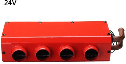 12V 24V Universele Auto Elektrische Kachel Verwarming Ventilator 4 Poort Ijzer Compacte Auto Heater Voorruit Ontdooier Voor Rv camper Boten