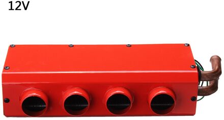 12V 24V Universele Auto Elektrische Kachel Verwarming Ventilator 4 Poort Ijzer Compacte Auto Heater Voorruit Ontdooier Voor Rv camper Boten