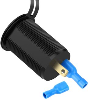 12V 24V Usb Quick Opladers Circuit Splitter Led Socket Outlet Accessoires Voor Auto Auto Marine Motorfiets Truck caravan Van