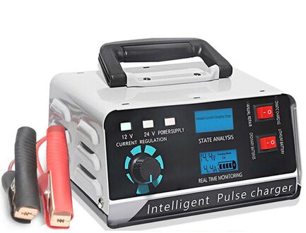 12V-24V Volledige Automatische Batterij-Laders 400W Auto Auto Opladers Power Puls Reparatie Laders voor Auto Vrachtwagen Boot Motorfiets UK plug