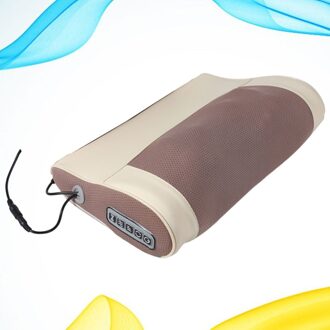 12V 24W Drie Gear Nekkussen Shiatsu Kneden Schouder Terug Warmte Massager Alsem Pak Kussen Voor Car Home met Ons Pl