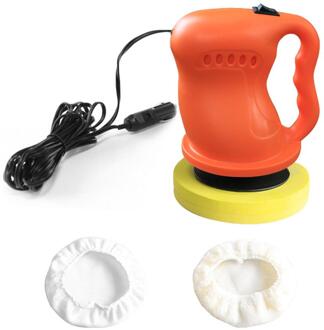 12V 36W Waxen Polijsten Machine Auto Paint Care Auto Polijstmachine Elektrische Waxer Tool Buffing Schuren Waxen Slijpen gereedschap Csv Oranje