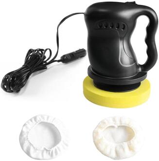 12V 36W Waxen Polijsten Machine Auto Paint Care Auto Polijstmachine Elektrische Waxer Tool Buffing Schuren Waxen Slijpen gereedschap Csv zwart
