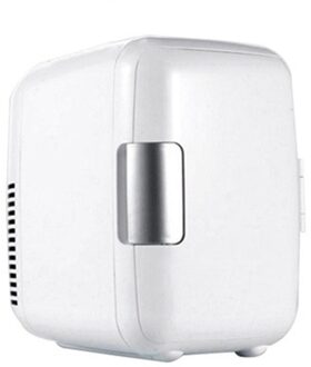 12V 4L Mini Draagbare Auto/Huishoudelijke Vriezer Koelkast Koelkast Auto Koelkast Cooler Heater Universele Voertuig Onderdelen roze