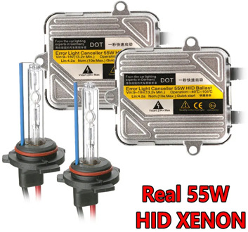 12V 55W H7 Xenon HID Conversion Kit Bulbs For Car Headlight Lens Fog Light H4-3 H1 H11 H3 D2H 9005 9006 4300K 6000K 8000K Lamps