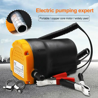 12V 60W Oil/crude Oil Fluid Sump Extractor Scavenge Exchange Transfer Pump Suction Transfer Pump+Tubes For Auto Car Boat